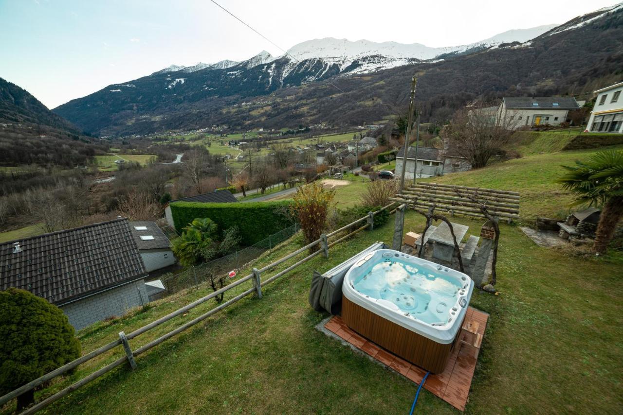 Modern Charme Studio In Chalet Villa Ponto Valentino Eksteriør bilde