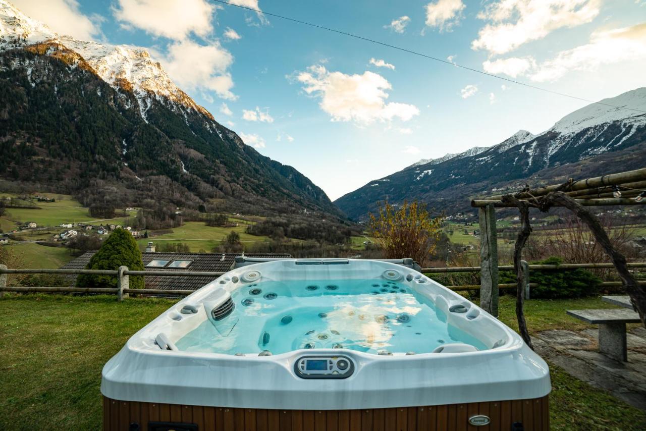 Modern Charme Studio In Chalet Villa Ponto Valentino Eksteriør bilde